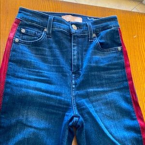 High waist snake print pant